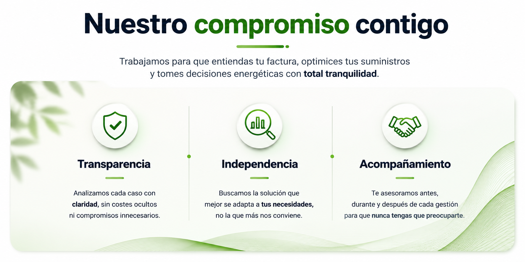 nuestro compromiso contigo